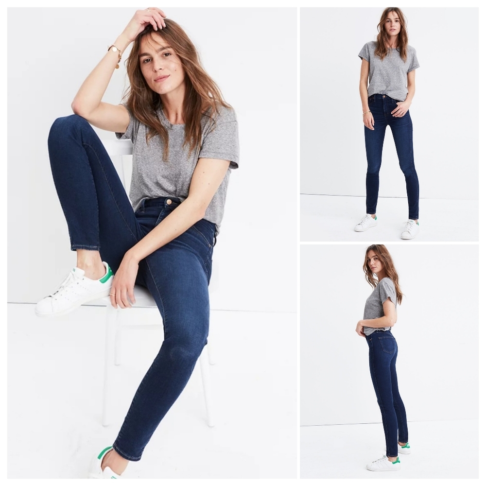 Madewell | 10" High Rise Skinny Jeans Hayes Wash 26